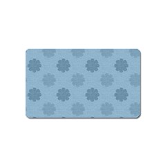 Floral Pattern Magnet (name Card) by Valentinaart