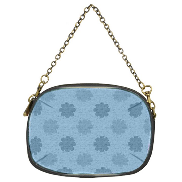 Floral pattern Chain Purse (One Side)