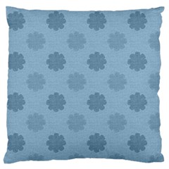 Floral Pattern Standard Flano Cushion Case (two Sides)