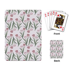 Floral Pattern Playing Cards Single Design (rectangle)