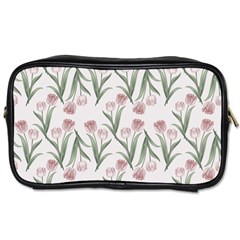 Floral Pattern Toiletries Bag (one Side) by Valentinaart