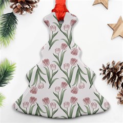 Floral Pattern Ornament (christmas Tree) 