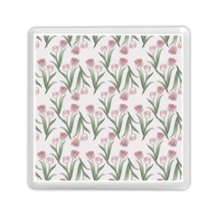 Floral Pattern Memory Card Reader (square) by Valentinaart