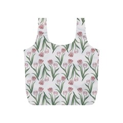 Floral Pattern Full Print Recycle Bag (s) by Valentinaart