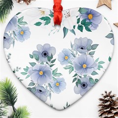 Floral Pattern Ornament (heart)