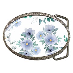 Floral Pattern Belt Buckles by Valentinaart