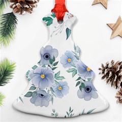 Floral Pattern Ornament (christmas Tree) 