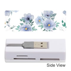 Floral Pattern Memory Card Reader (stick) by Valentinaart