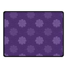 Floral Pattern Fleece Blanket (small) by Valentinaart