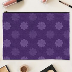 Floral Pattern Cosmetic Bag (xxxl) by Valentinaart