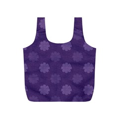 Floral Pattern Full Print Recycle Bag (s) by Valentinaart