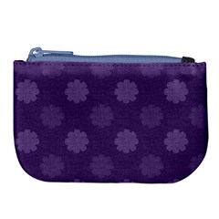 Floral Pattern Large Coin Purse by Valentinaart