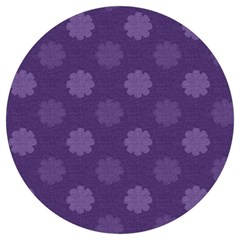 Floral Pattern Round Trivet by Valentinaart