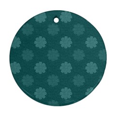 Floral Pattern Ornament (round)