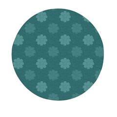 Floral Pattern Mini Round Pill Box (pack Of 5)