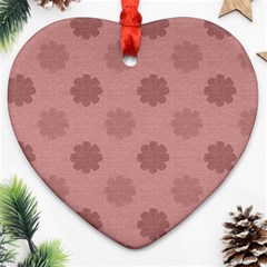 Floral pattern Ornament (Heart)