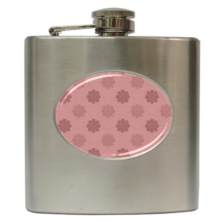 Floral pattern Hip Flask (6 oz)