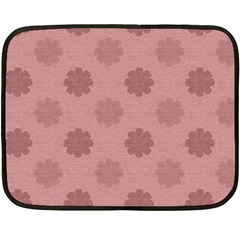 Floral pattern Fleece Blanket (Mini)