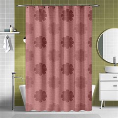 Floral pattern Shower Curtain 48  x 72  (Small) 