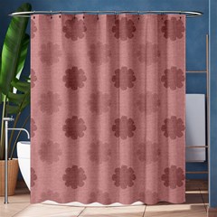 Floral pattern Shower Curtain 60  x 72  (Medium) 