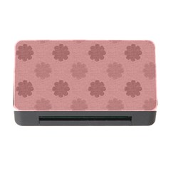 Floral Pattern Memory Card Reader With Cf by Valentinaart