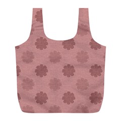 Floral pattern Full Print Recycle Bag (L)