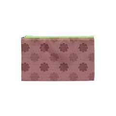 Floral pattern Cosmetic Bag (XS)