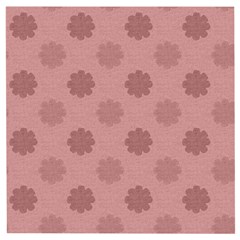 Floral pattern Wooden Puzzle Square