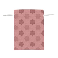 Floral pattern Lightweight Drawstring Pouch (L)