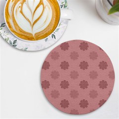 Floral pattern UV Print Round Tile Coaster