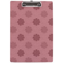 Floral pattern A4 Clipboard