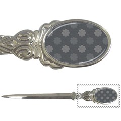 Floral Pattern Letter Opener by Valentinaart