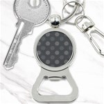 Floral pattern Bottle Opener Key Chain Front