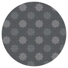 Floral Pattern Round Trivet