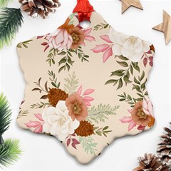 Floral Pattern Ornament (snowflake)