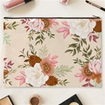 Floral pattern Cosmetic Bag (XXXL) Back