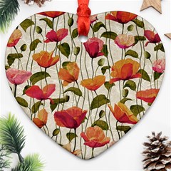 Floral Pattern Ornament (heart)