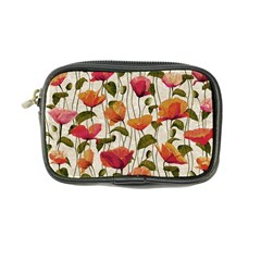 Floral Pattern Coin Purse by Valentinaart