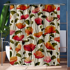 Floral Pattern Shower Curtain 60  X 72  (medium)  by Valentinaart