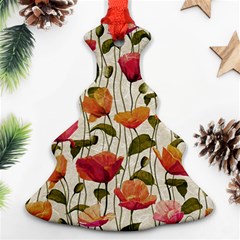 Floral Pattern Ornament (christmas Tree) 