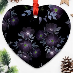 Floral Pattern Ornament (heart)