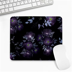 Floral Pattern Large Mousepads by Valentinaart