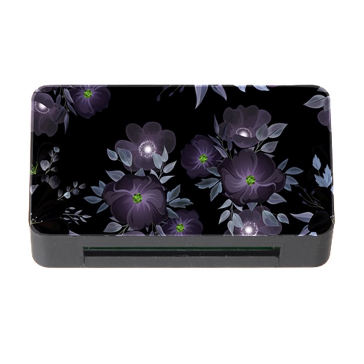 Floral pattern Memory Card Reader with CF