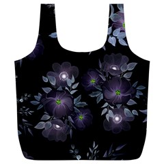 Floral Pattern Full Print Recycle Bag (xl) by Valentinaart