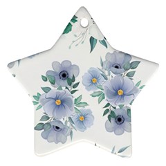 Floral Pattern Ornament (star) by Valentinaart