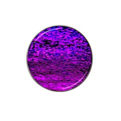 Magenta Waves Flow Series 2 Hat Clip Ball Marker (4 Pack) by DimitriosArt