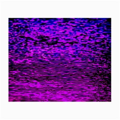 Magenta Waves Flow Series 2 Small Glasses Cloth by DimitriosArt