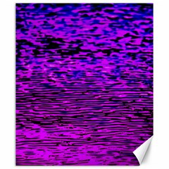 Magenta Waves Flow Series 2 Canvas 20  X 24  by DimitriosArt