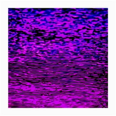 Magenta Waves Flow Series 2 Medium Glasses Cloth by DimitriosArt