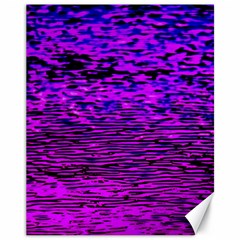 Magenta Waves Flow Series 2 Canvas 11  X 14  by DimitriosArt